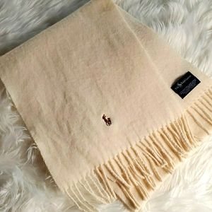 Polo Ralph Lauren 100% Lambswool Scarf
